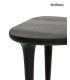MaMaison stolik LAMINAR 49 czarny / drewno