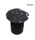 MaMaison stolik LEVANTE 50 czarny marmur /  drewno