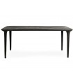 MaMaison stół jadalniany LAMINAR 200  czarny / drewno