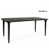 MaMaison stół jadalniany LAMINAR 200x77 czarny / drewno