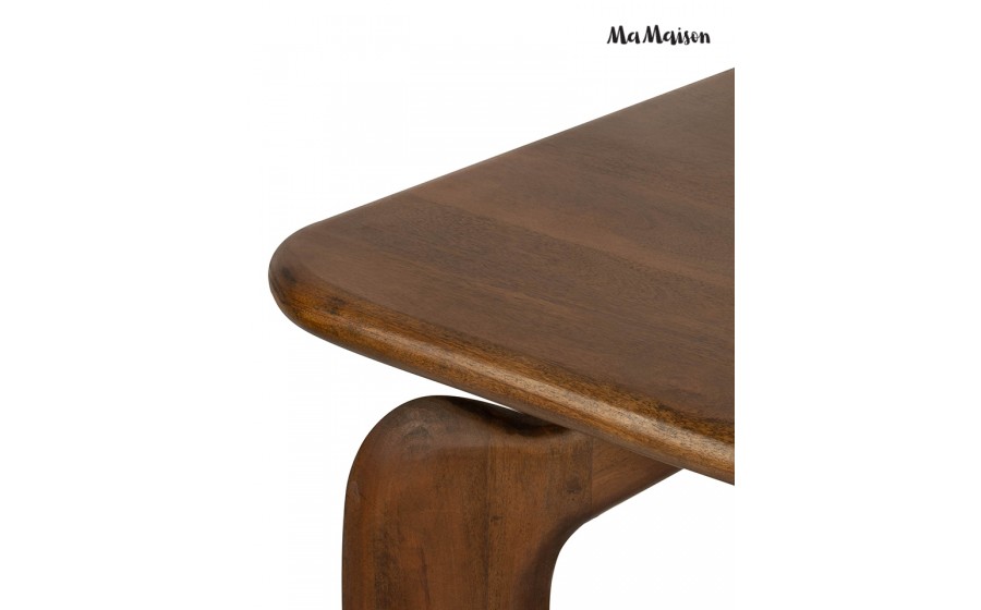 MaMaison stół jadalniany ORIZON 200  brązowy / drewno