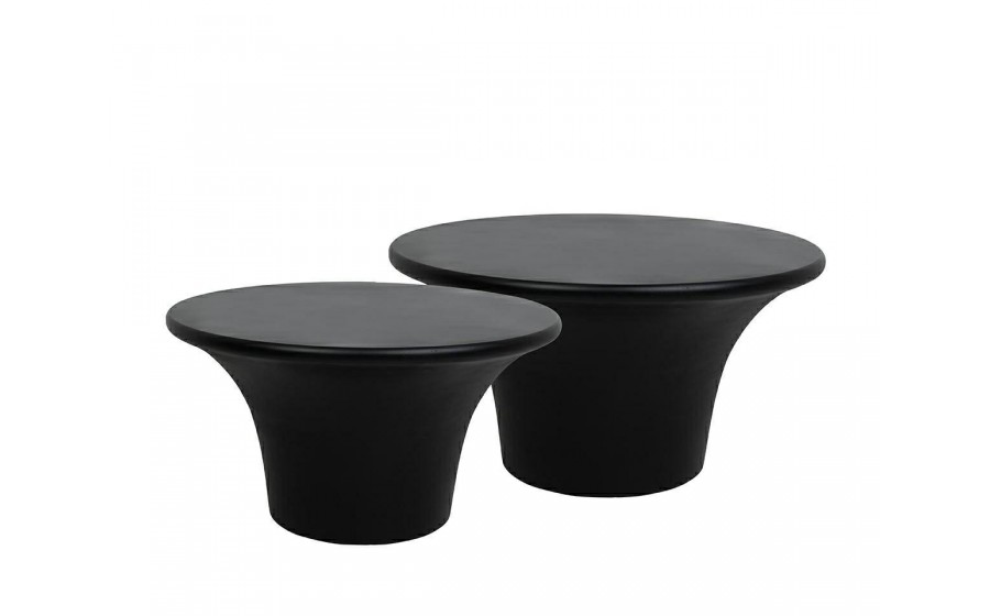 MaMaison zestaw stolików kawowych PODIUM  czarny