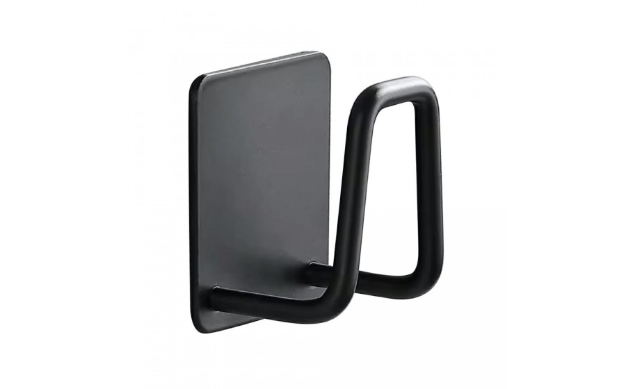 uchwyt na zmywak, SHP POMAX, minimalistyczny wieszak, metalowy uchwyt, osuszanie zmywaka, bez wiercenia,