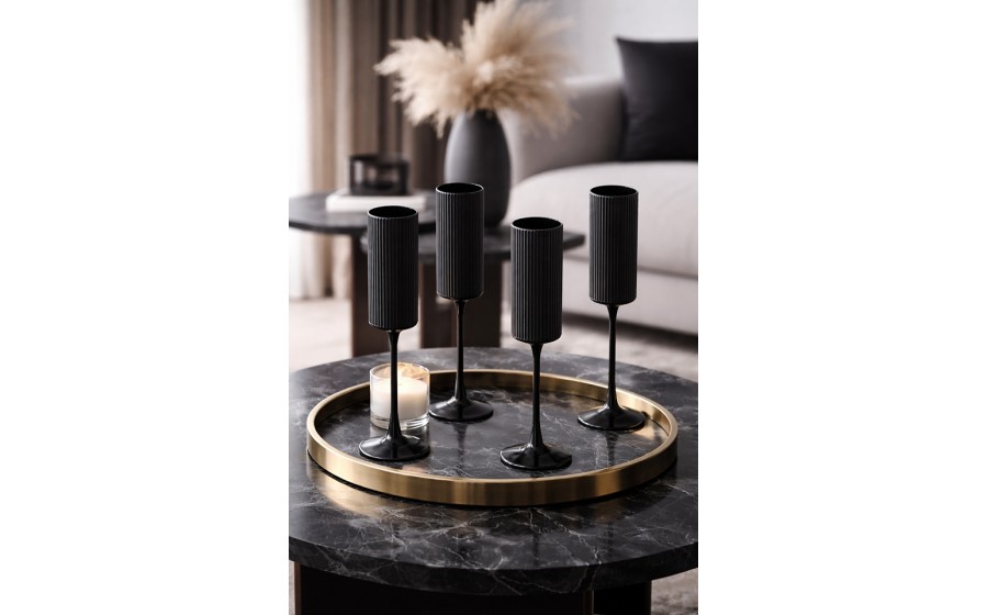 copy of KARE kieliszek do szampana HOMMAGE 165ml transparentny