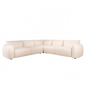 RICHMOND sofa narożna ogrodowa DAWSON beżowa