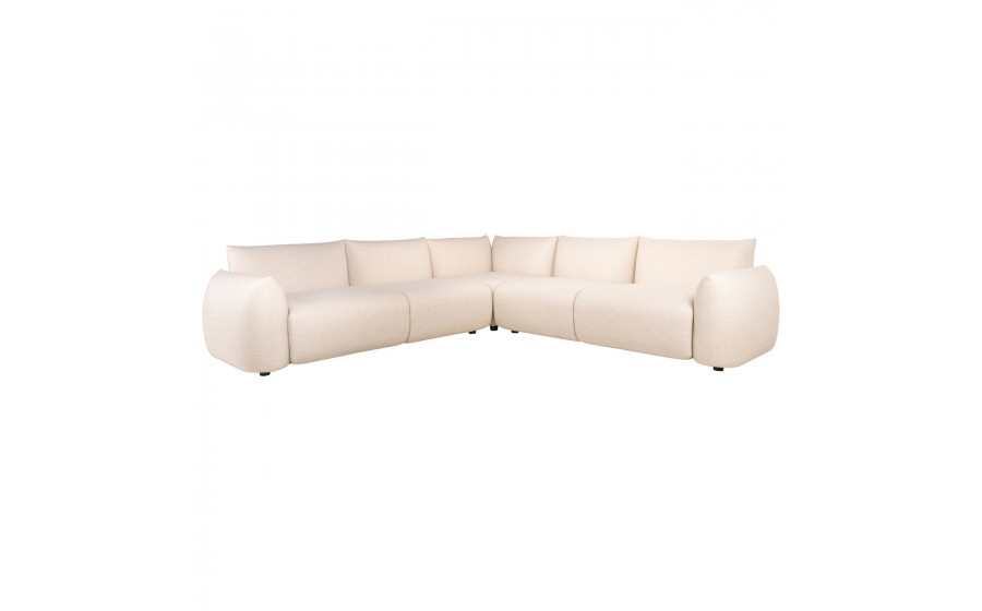 RICHMOND sofa narożna ogrodowa DAWSON beżowa