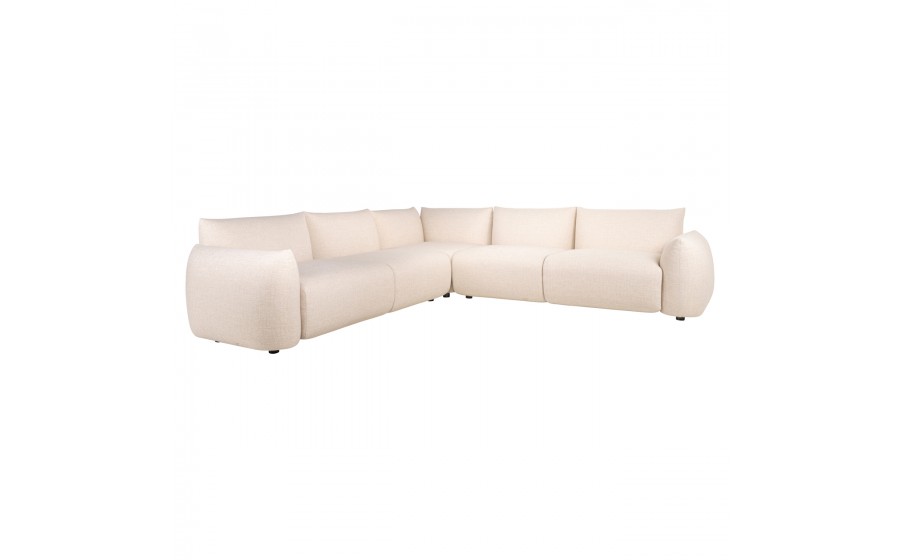 RICHMOND sofa narożna ogrodowa DAWSON beżowa
