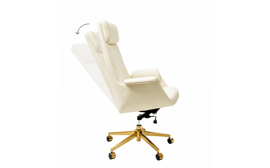 Fotel biurowy ADMIRAL beżowy