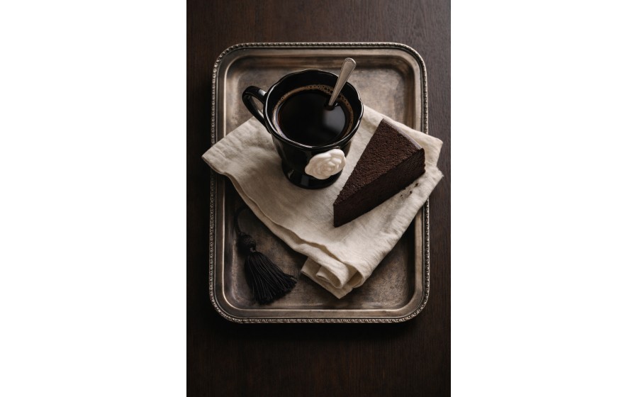 Kubek SHP BIAŁA RÓŻA czarny