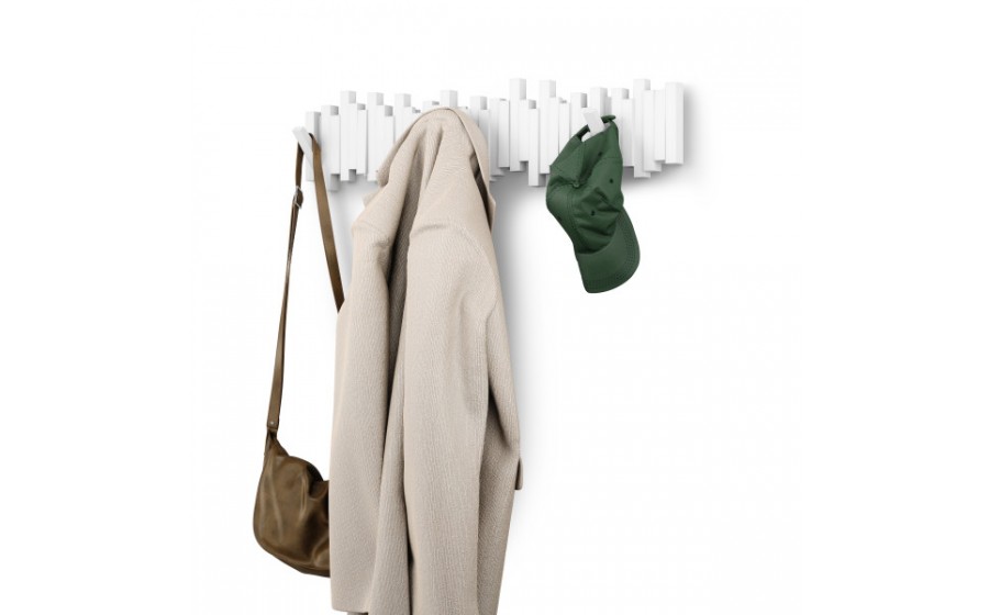 UMBRA wieszak na ubrania STICKS 8 biały