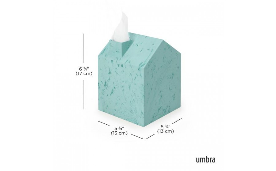 UMBRA pudełko na chusteczki CASA niebieskie