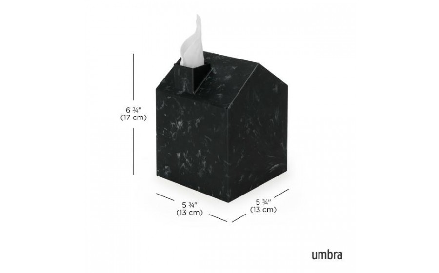 UMBRA pudełko na chusteczki CASA czarne