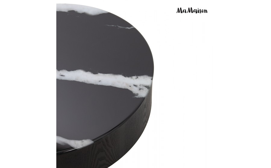 MaMaison stolik kawowy LAGO 100 czarny