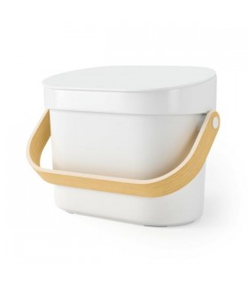 UMBRA kosz na śmieci BELLWOOD 4L biały