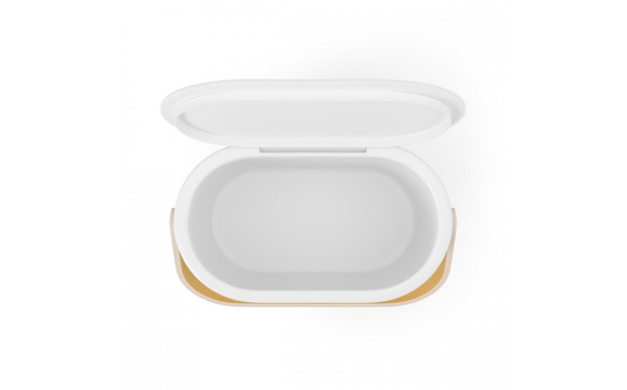 UMBRA kosz na śmieci BELLWOOD biały