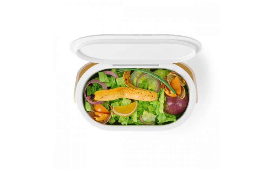 UMBRA kosz na śmieci BELLWOOD biały