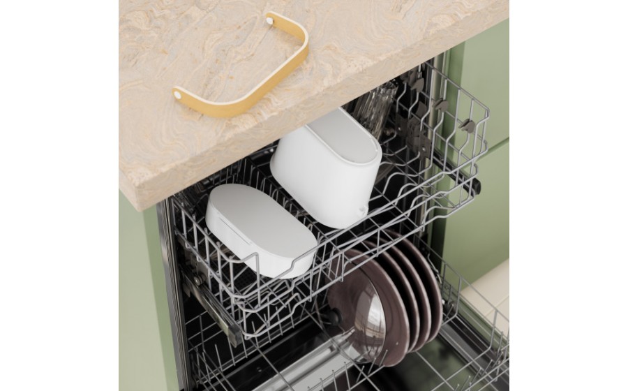 UMBRA kosz na śmieci BELLWOOD biały