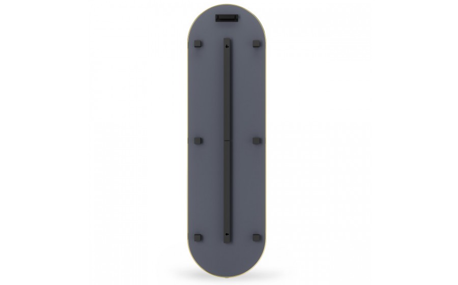 UMBRA lustro ścienne HUBBA 62 x 18 cm mosiądz