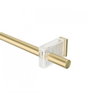 UMBRA karnisz FLUTE 107-305 cm złoty