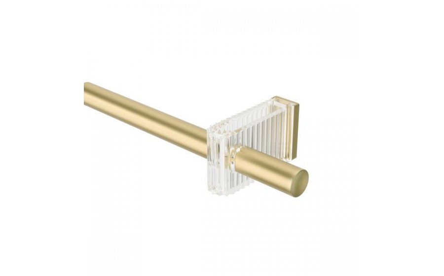 UMBRA karnisz FLUTE 107-305 cm złoty