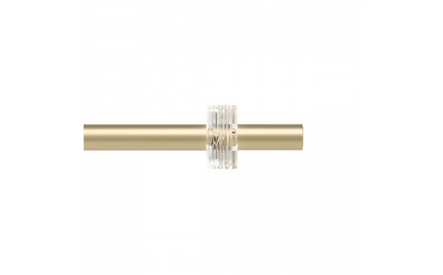 UMBRA karnisz FLUTE 107-305 cm złoty