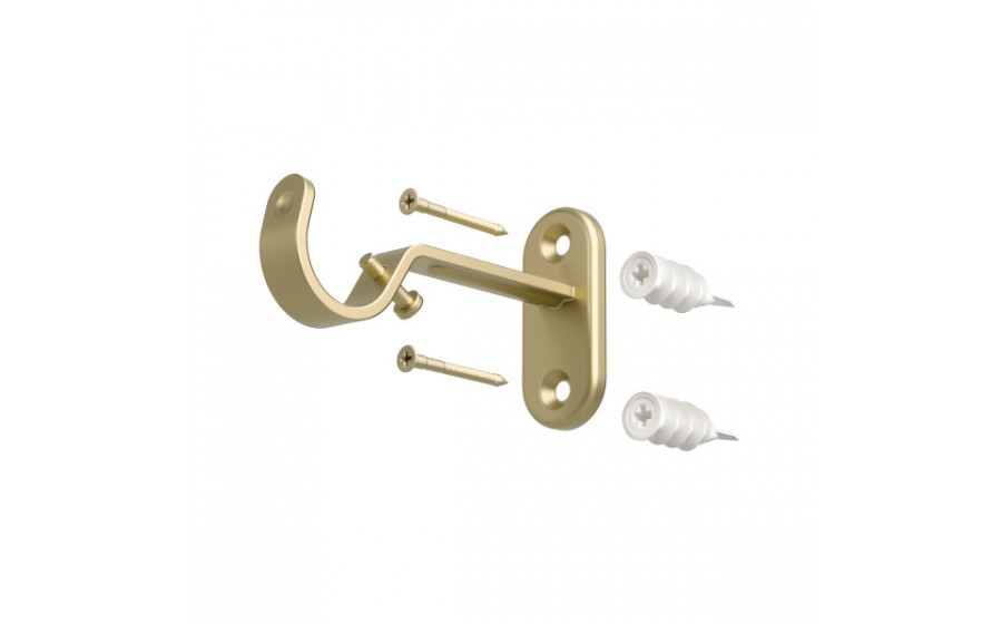 UMBRA karnisz FLUTE 107-305 cm złoty