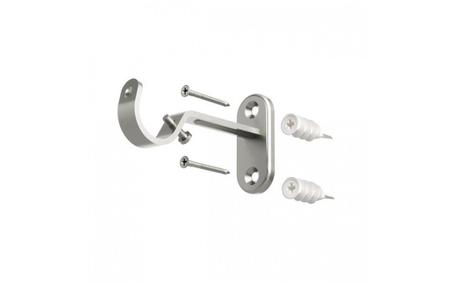 UMBRA karnisz FLUTE 107-305 cm fi 25 mm nikiel / stal