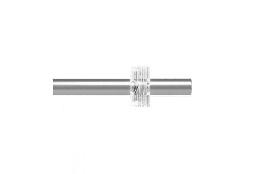 UMBRA karnisz FLUTE 107-305 cm fi 25 mm nikiel / stal