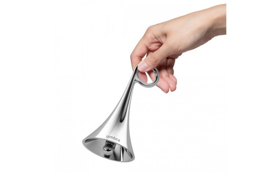 UMBRA dzwonek ISA srebrny