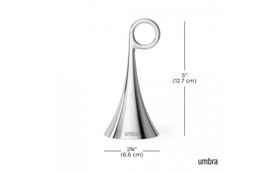 UMBRA dzwonek ISA srebrny