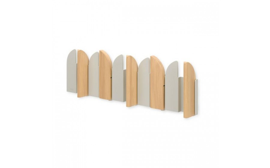 UMBRA wieszak ścienny SALOON beżowy