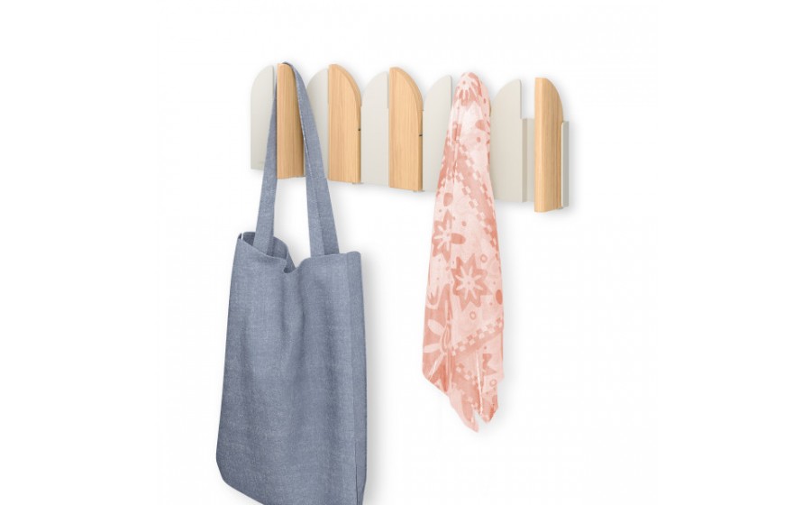 UMBRA wieszak ścienny SALOON beżowy