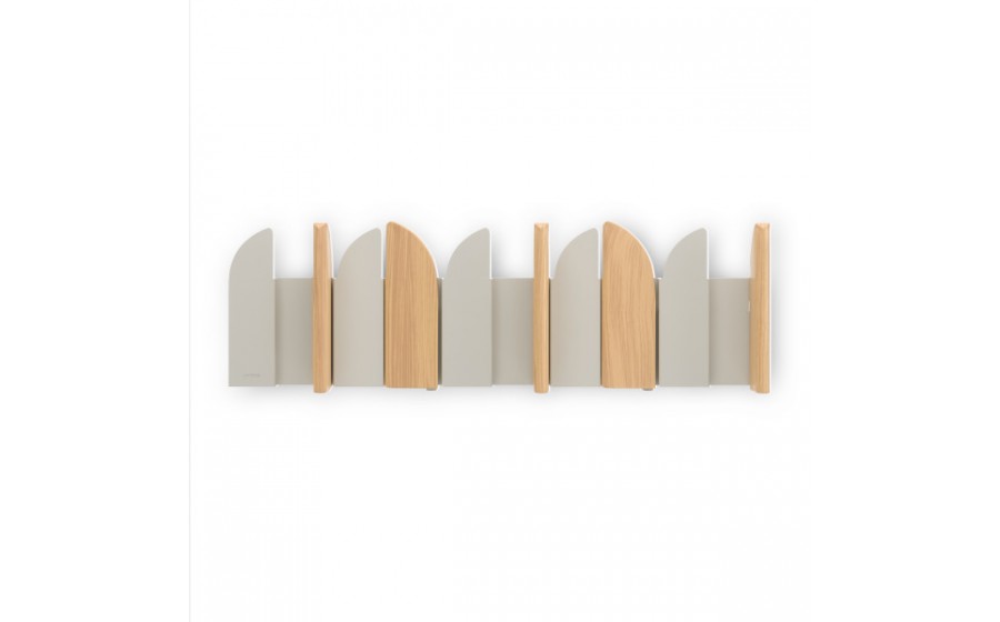 UMBRA wieszak ścienny SALOON beżowy