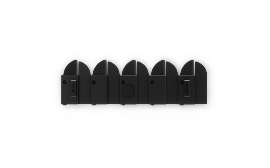 UMBRA wieszak ścienny SALOON czarny