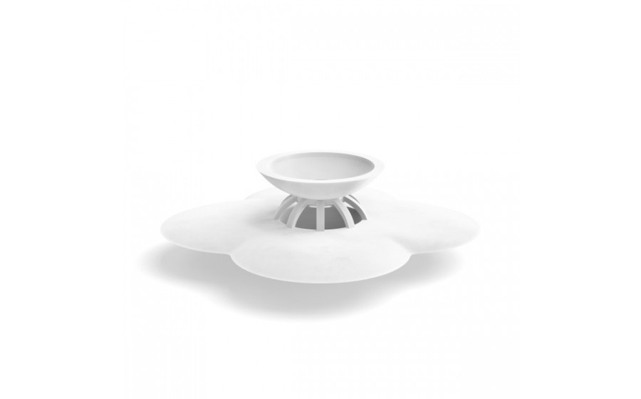 UMBRA zatyczka do odpływu BLOOM biała