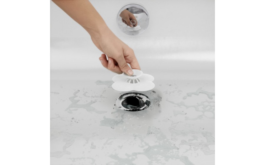 UMBRA zatyczka do odpływu BLOOM biała