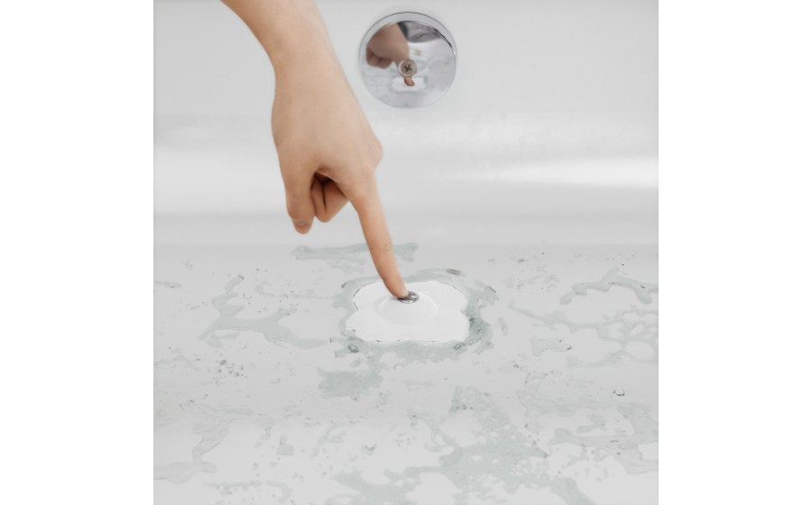 UMBRA zatyczka do odpływu BLOOM biała