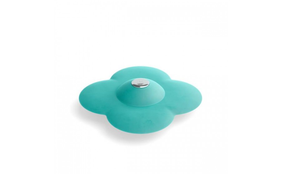 UMBRA zatyczka do odpływu BLOOM  niebieska