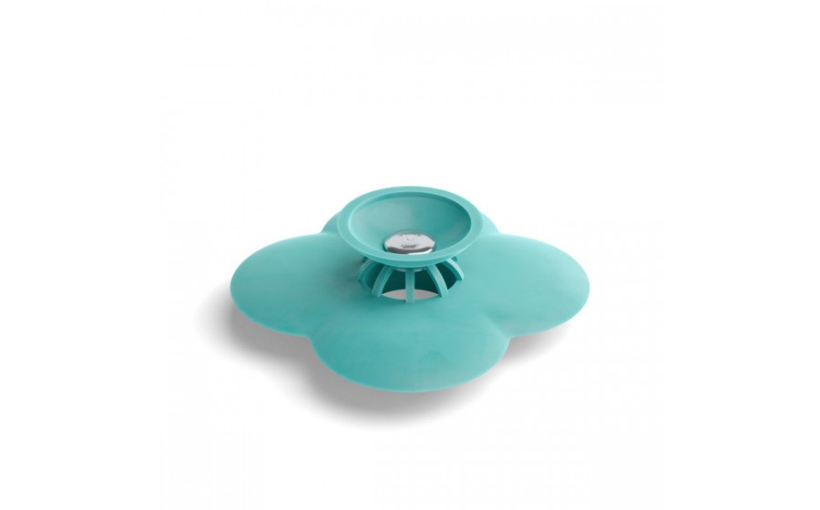 UMBRA zatyczka do odpływu BLOOM  niebieska