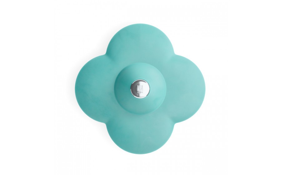 UMBRA zatyczka do odpływu BLOOM  niebieska