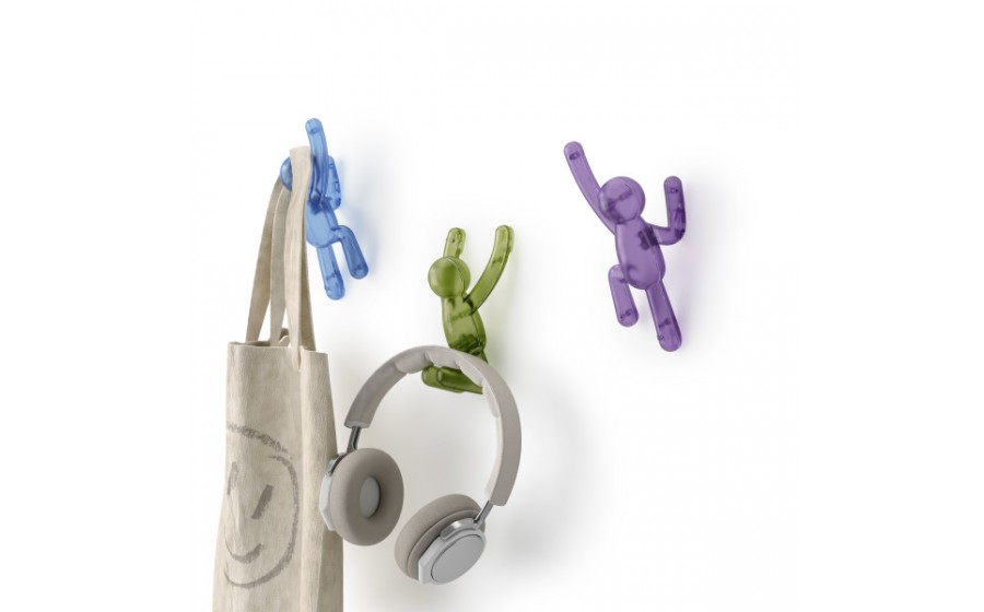 UMBRA wieszak ścienny BUDDY  wielokolorowy