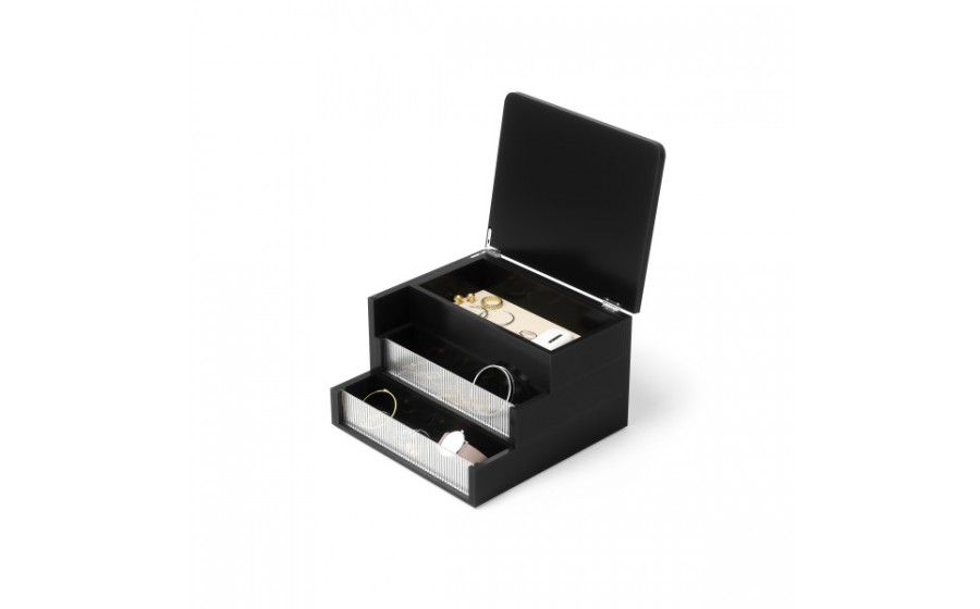 UMBRA pojemnik do przechowywania MALIBU  czarny