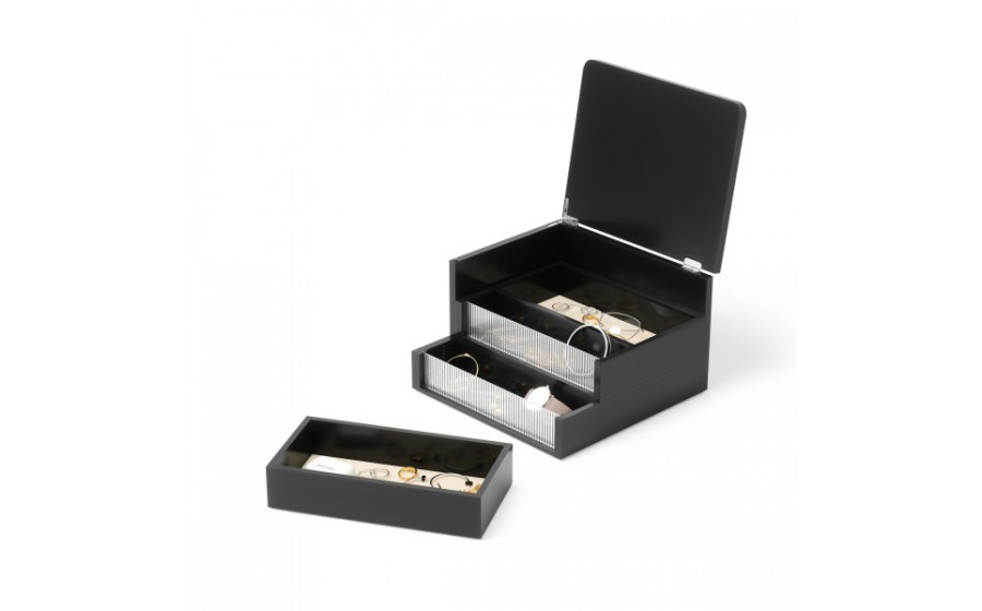 UMBRA pojemnik do przechowywania MALIBU  czarny