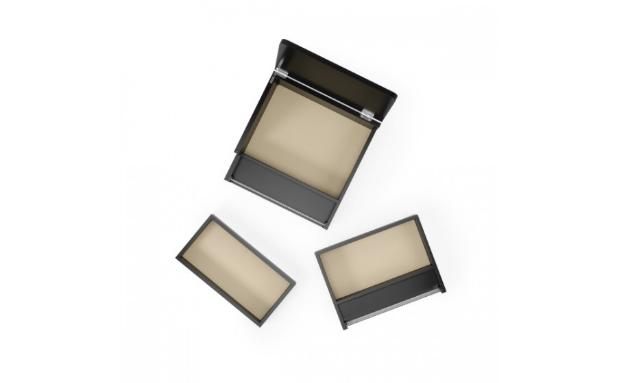 UMBRA pojemnik do przechowywania MALIBU  czarny