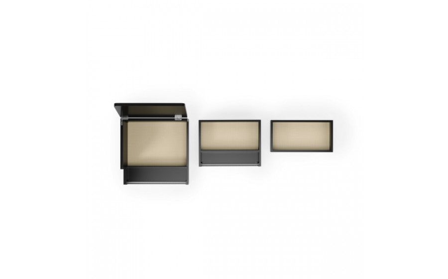 UMBRA pojemnik do przechowywania MALIBU  czarny