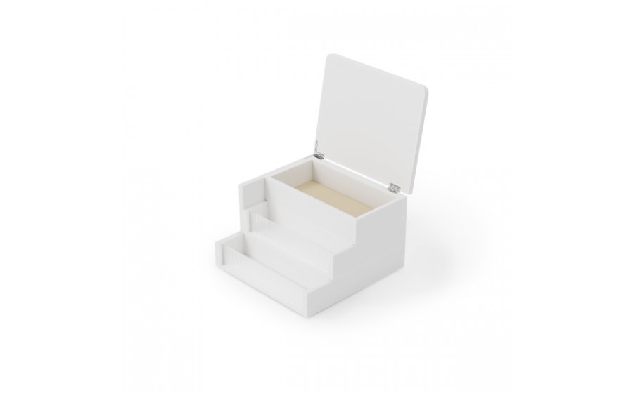 UMBRA pojemnik do przechowywania MALIBU biały