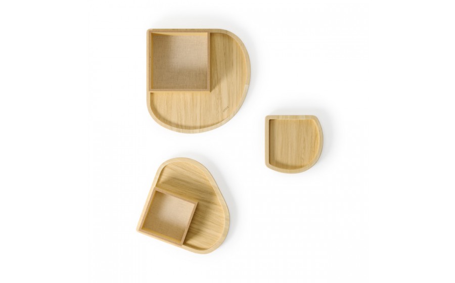 UMBRA pojemnik do przechowywania COVE  naturalny