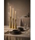 Zestaw 3 świeczników SHP TRIO złoty