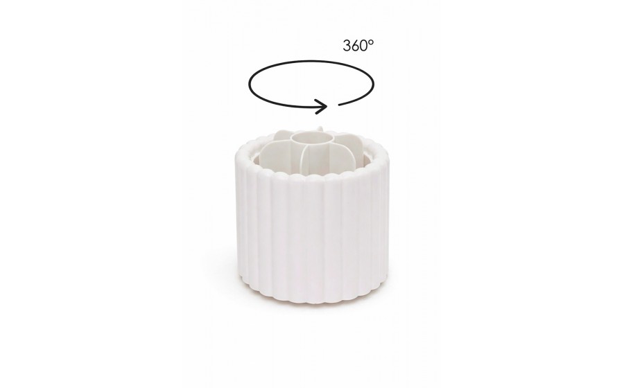 Organizer na pędzle SHP LULLABY biały