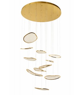 MOOSEE lampa wisząca MEDUSA złota